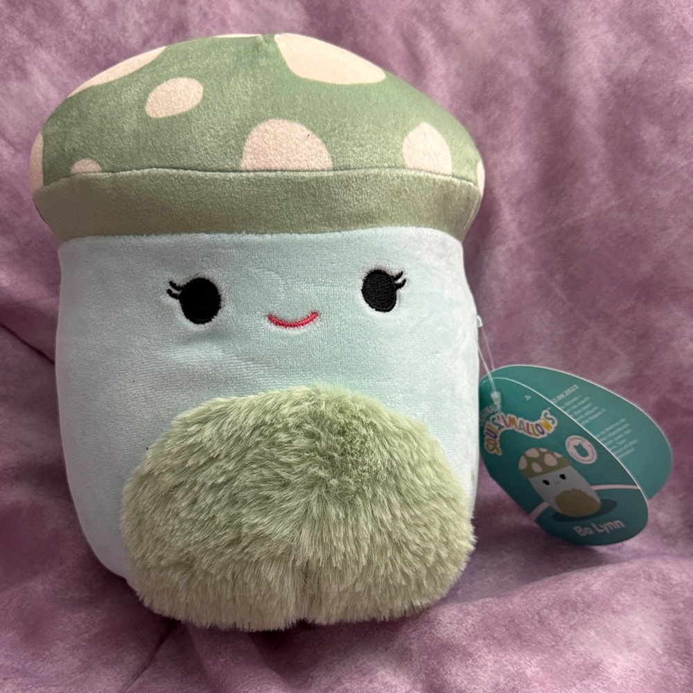 Squishmallows First To Market Bo Lynn The Mushroom NWT